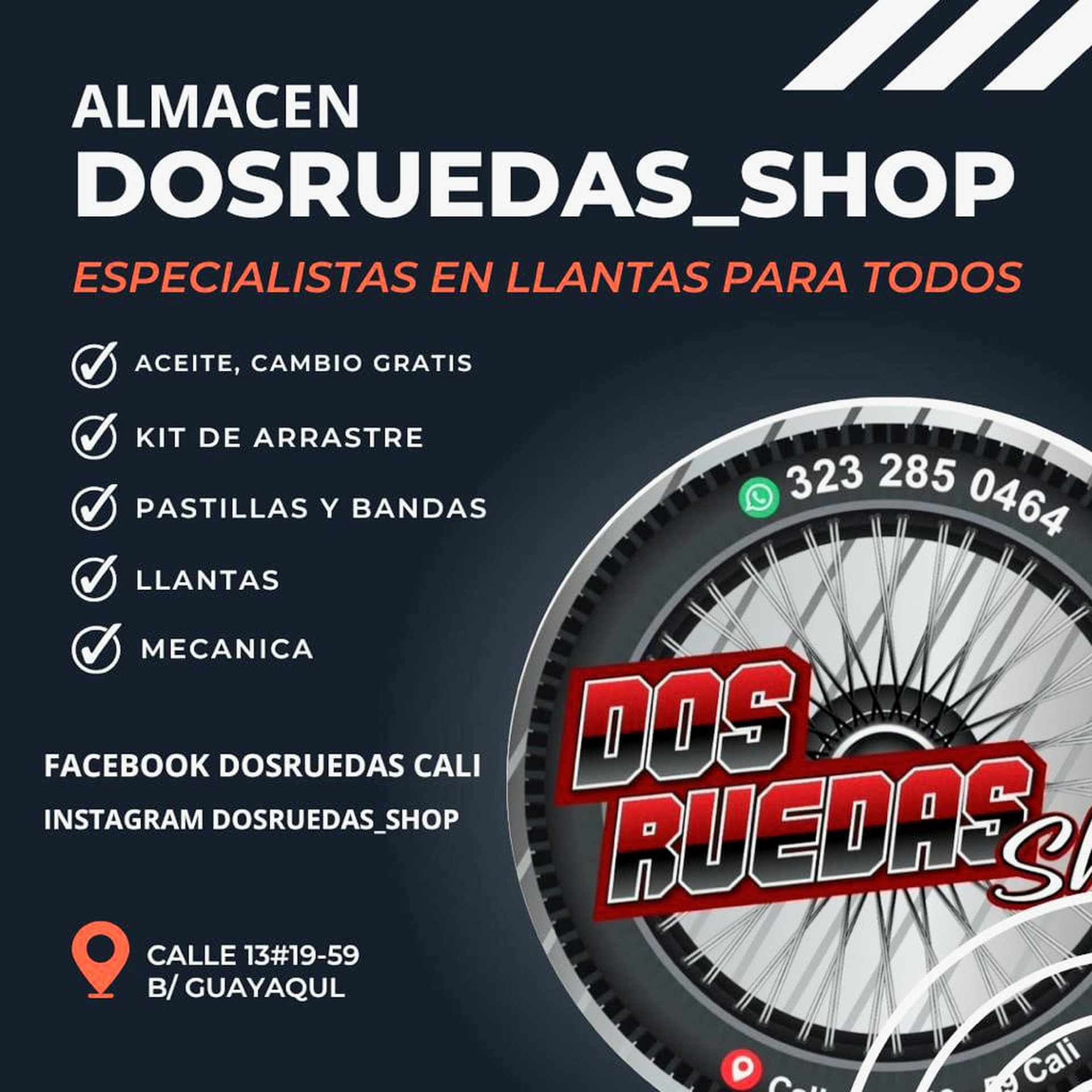 Almacen dos ruedas